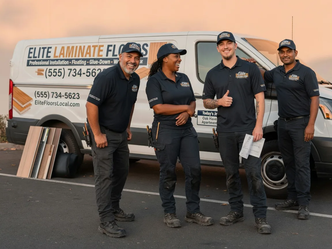 Laminate flooring installation company in Wapello, IA